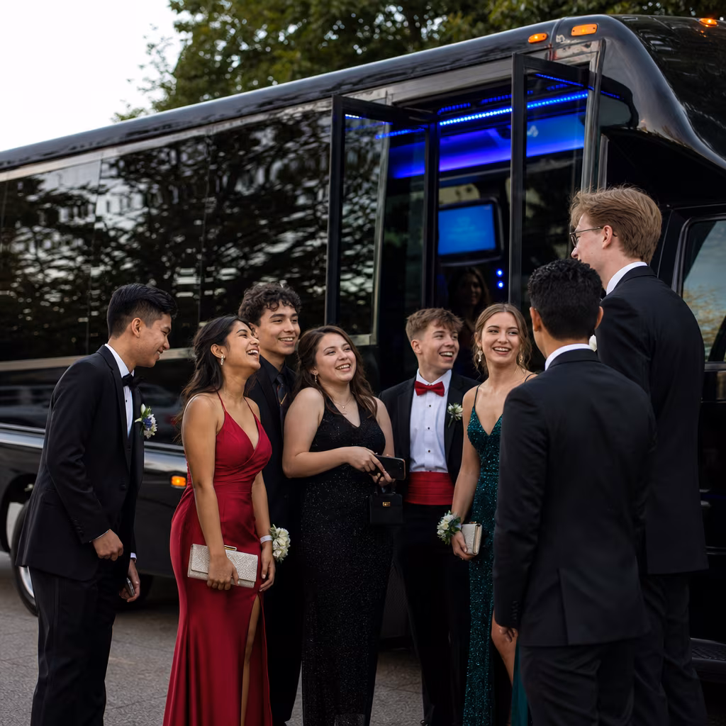 Pittsburgh Prom Party Bus Rental
